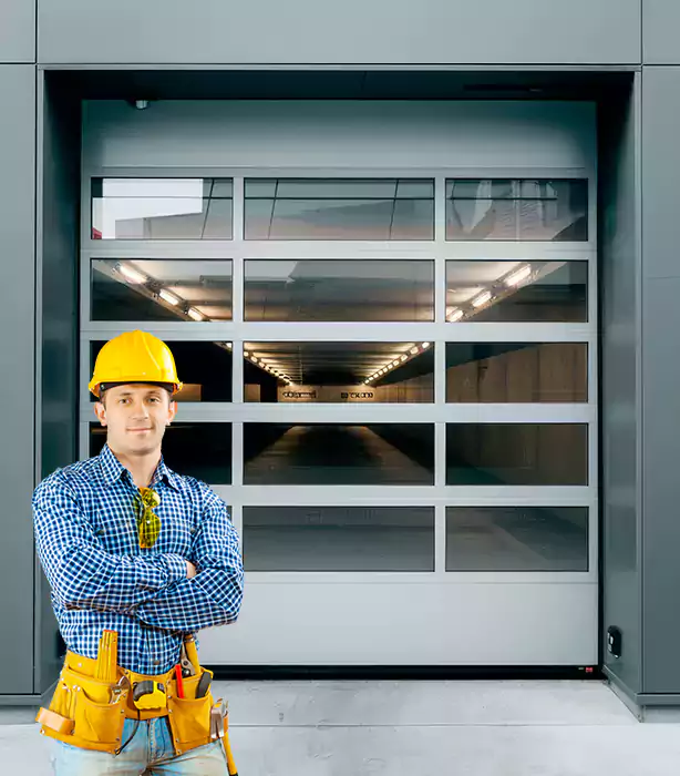 Glass Roll Up Garage Door Clarksville