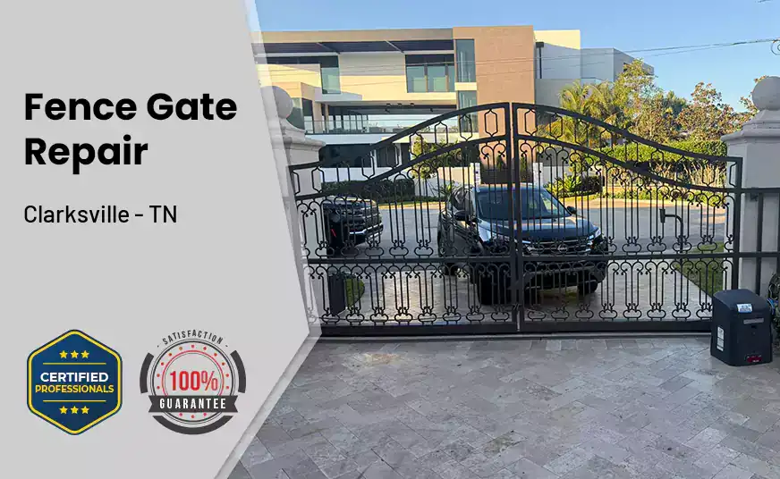 Fence Gate Repair Clarksville - TN 