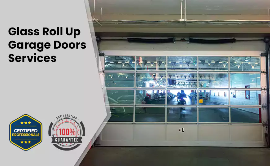 Glass Roll Up Garage Door in Clarksville, TN